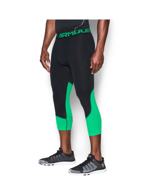Under Armour Multicolor Men's Heatgear® Coolswitch Armour 3⁄4 Compression Leggings for men