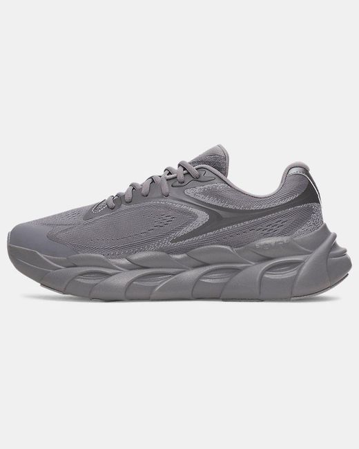 Under Armour Gray Hb Runner 2 Running Shoes Titan Steel Metallic for men