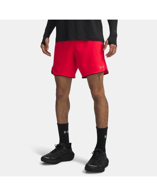 Under Armour Red Velociti Pro 7" Shorts Racer Reflective for men