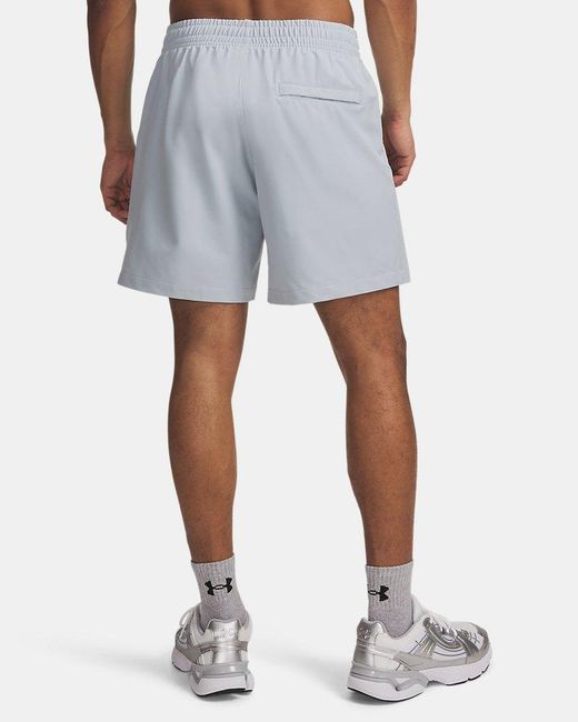 Under Armour Blue Ua Unstoppable Woven Shorts for men