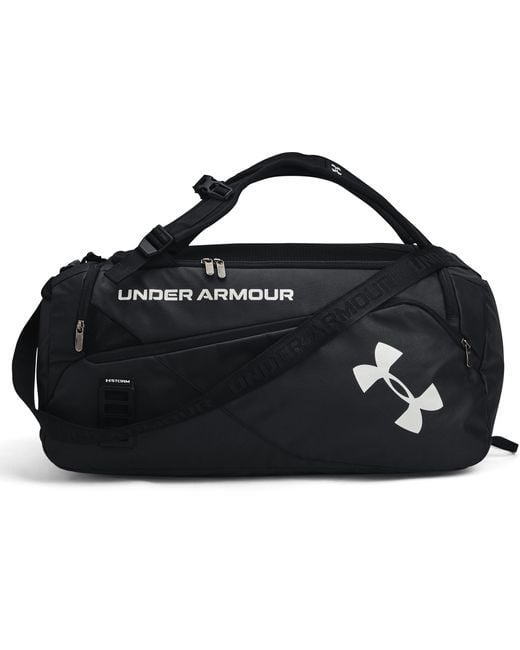 Under Armour Black Ua Contain Duo Md Backpack Duffle