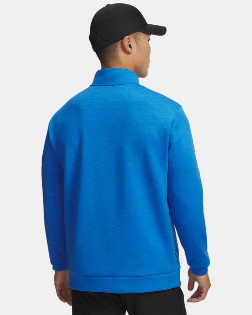 Under Armour Blue Drive Midlayer Pullover Atlantis Atlantis for men