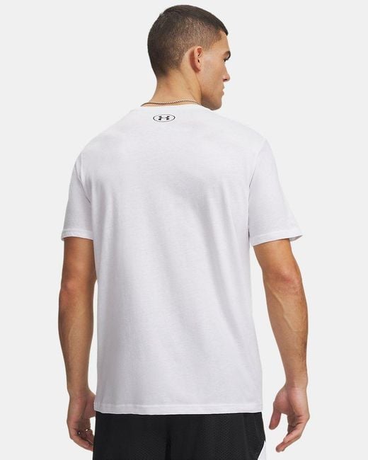 Under Armour White Tech 2.0 Short Sleeve T-Shirt for men