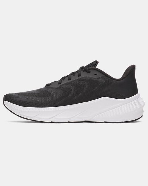Under Armour Black Charged+ Turbulence 3 Running Shoes for men