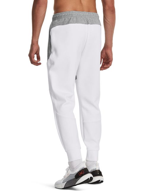 Under Armour Gray Unstoppable Fleece joggers for men