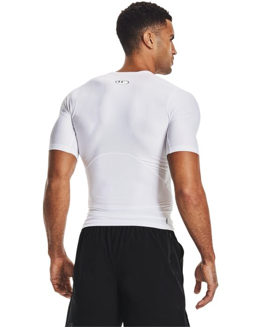Under Armour White Iso-chill Compression Short Sleeve for men