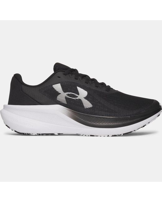 Under Armour Black Ua Charged+ Chase Running Shoes for men