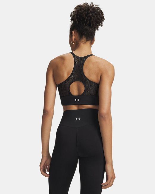 Under Armour Blue Vanish Elite Mesh Zip Tank Ultimate Metallic