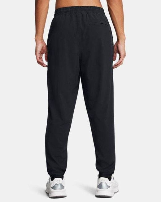 Jogger Vibe Woven Da Uomo Bianco di Under Armour in Black da Uomo