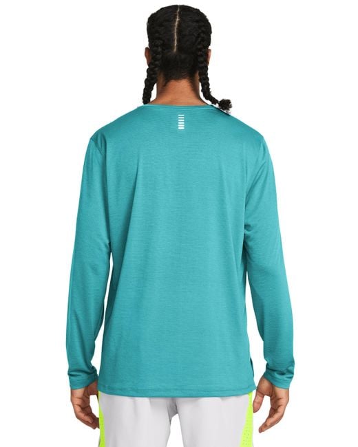 Under Armour Blue Launch Long Sleeve for men