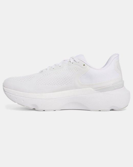 Under Armour White Infinite Pro 2 Running Shoes Distant