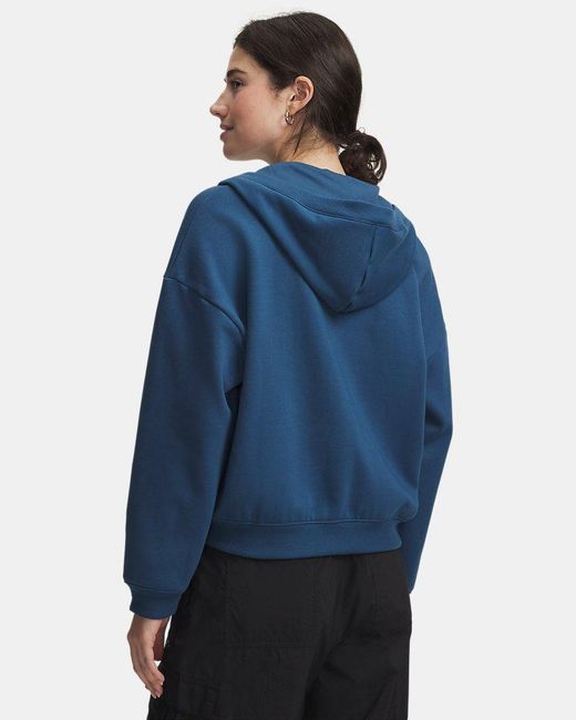 Under Armour Blue Icon Fleece ½ Zip Hoodie Wham Wham