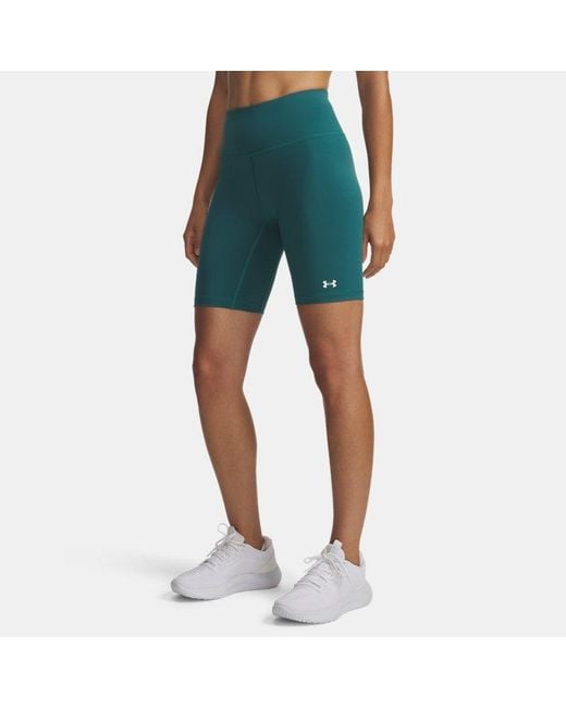 Under Armour Blue Motion 8" Bike Shorts Rack