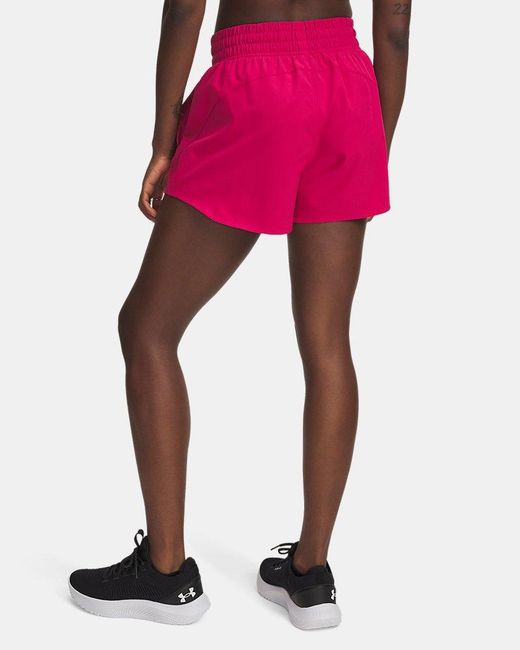 Under Armour Pink Vanish 3" Shorts Shaded Fuchsia Shaded Fuchsia