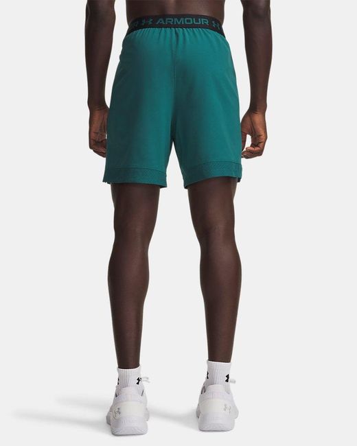 Under Armour Green Ua Vanish Woven 6in Short Pants for men
