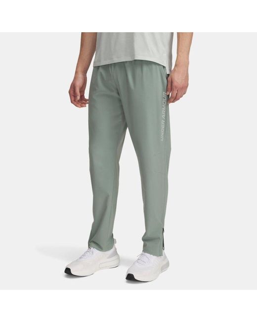 Under Armour Green Launch Pants Silica Hydro Reflective for men
