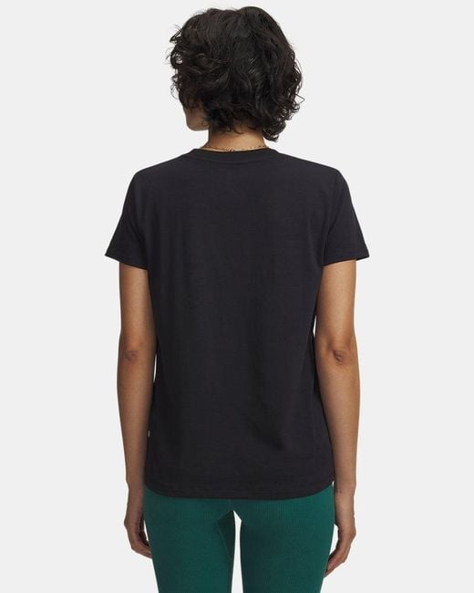 Under Armour White Rival Core Short Sleeve