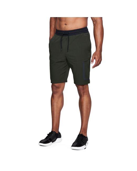 Under Armour Black Men's Ua Sportstyle Elite Cargo Shorts for men