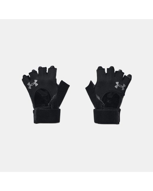Under Armour Black Weightlifting Gloves Pitch for men