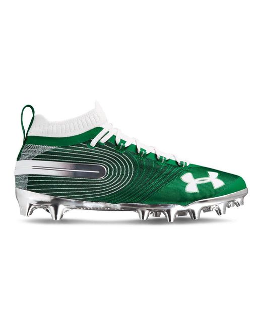 Under Armour Green Men's Spotlight Mc Football Cleats for men