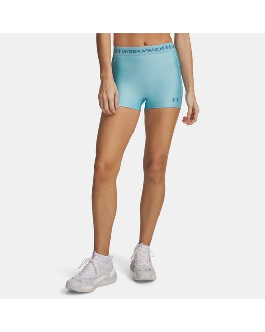 Under Armour Blue Heatgear® Shorty 3" Shorts