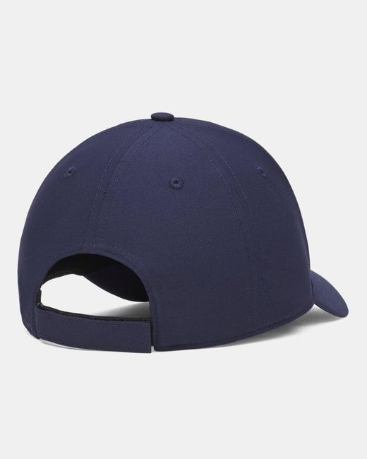 Under Armour Blue Golf96 Hat Midnight for men