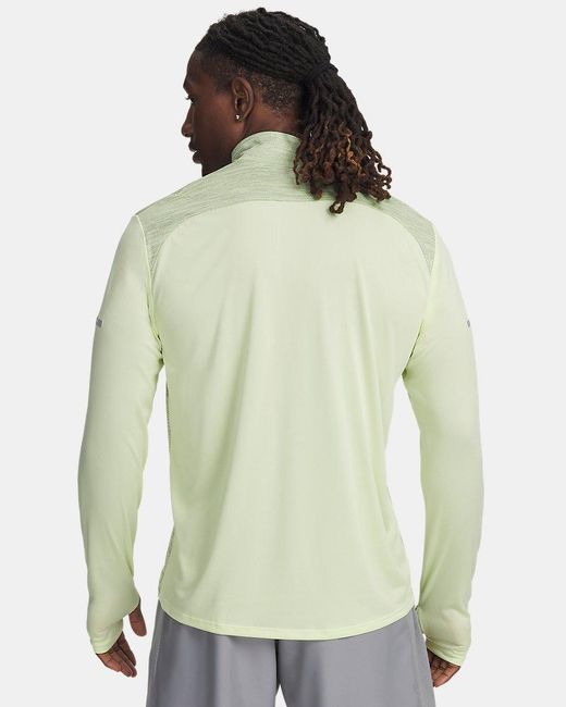 Under Armour Blue Tech Utility ¼ Zip Fade Steel for men