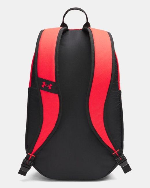 Zaino Hustle Lite Racer Nero di Under Armour in Red
