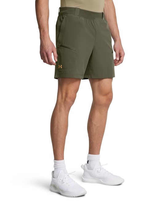 Under Armour Green Ua Tactical 6.375" Training Shorts for men