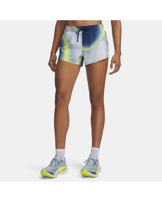 Under Armour Blue Ua Velociti Pro 3" Shorts