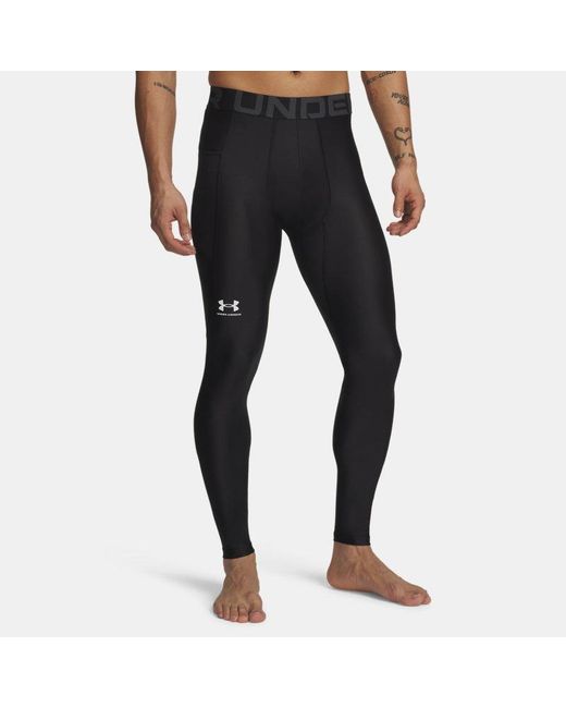 Under Armour Blue Heatgear Leggings for men