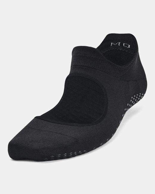 Under Armour Black Breathe Balance 2-Pack Socks Pitch Jet