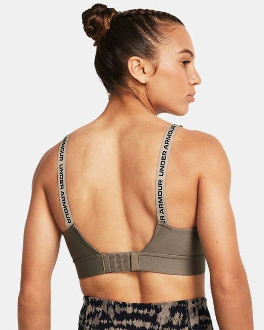 Under Armour Green Infinity 2.0 Mid Sports Bra Marine Od