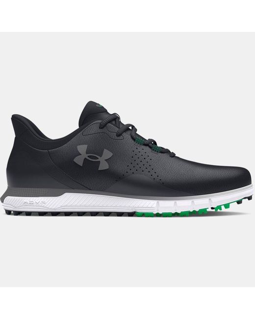 Under Armour Black Drive Fade Spikeless Golf Shoes Titan for men
