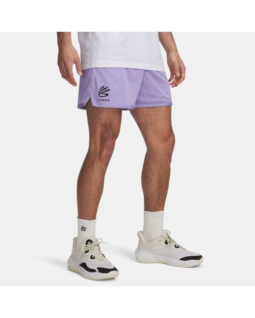 Under Armour Curry Splash
Shorts (13 Cm) Für Herren Transparent Weiß in Pink für Herren