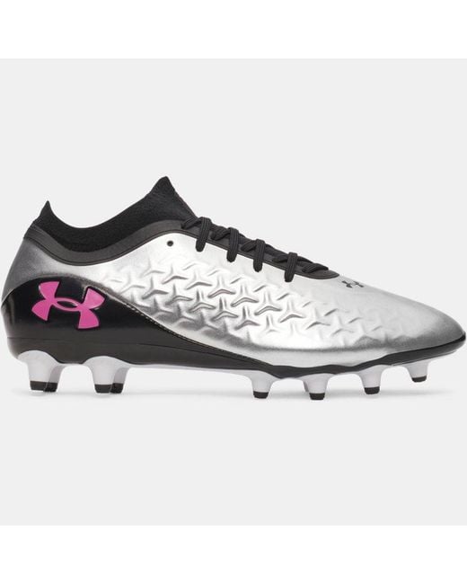 Under Armour Black Magnetico Pro 6 Fg Soccer Cleats Metallic Frenzy