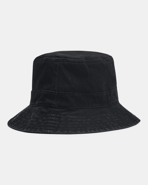Under Armour Gray Branded Bucket Hat, for men