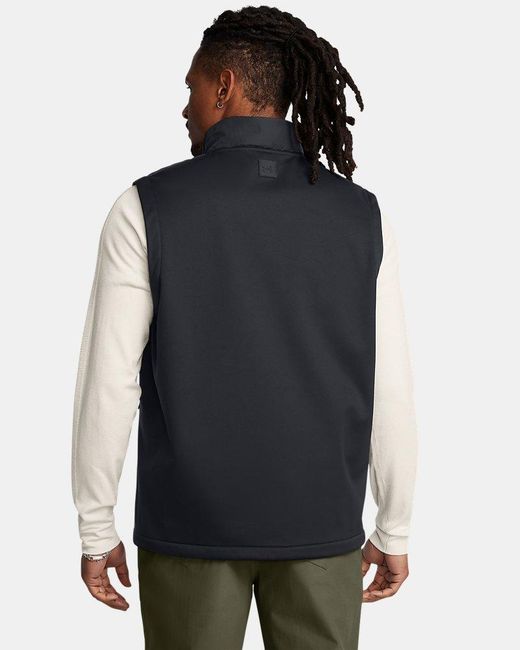 Under Armour Blue Drive Pro Insulated Vest Metallic for men