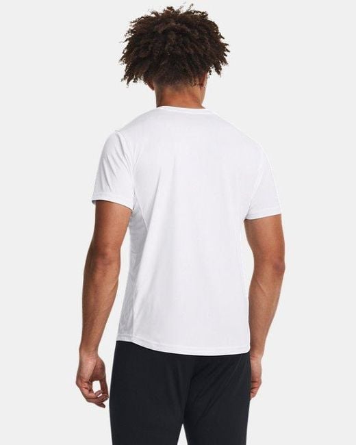 Under Armour White Challenger Training Short Sleeve for men