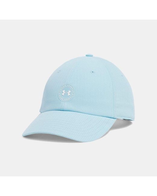 Under Armour Blue Armourvent Adjustable Cap Stream