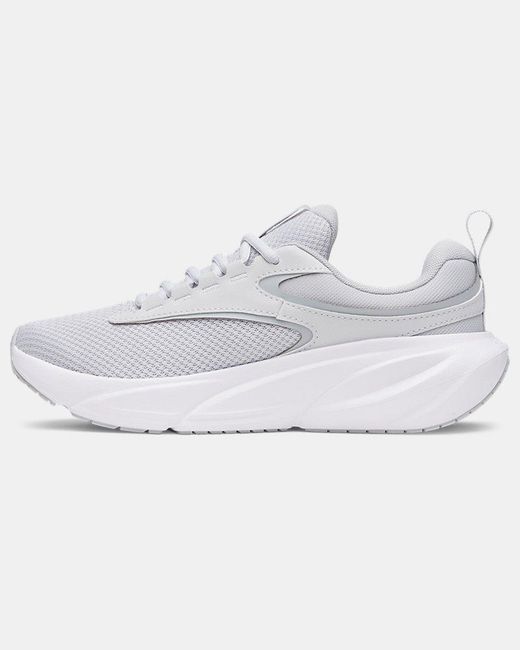 Under Armour White Surge 5 Running Shoes Halo Mod Metallic