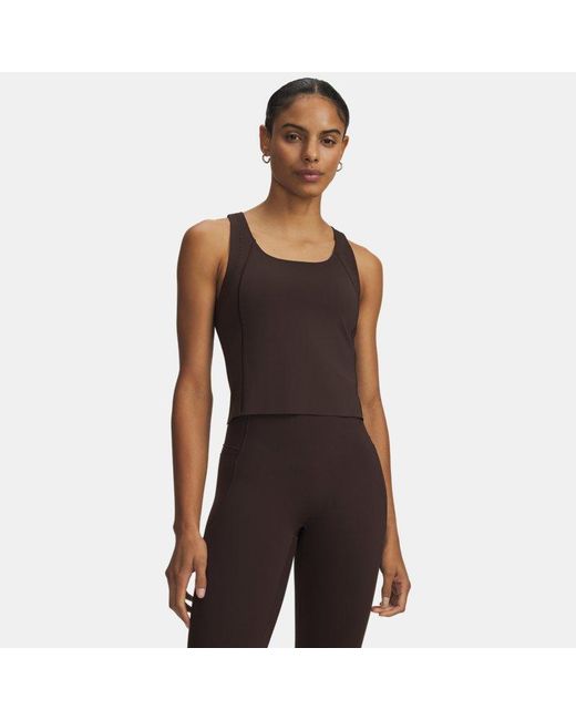 Under Armour Black Vanish Elite Tank Kona Metallic