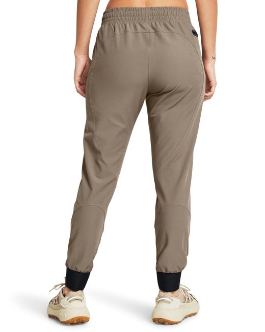 Jogger unstoppable di Under Armour in Natural