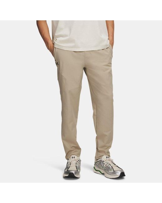 Under Armour Natural Unstoppable Tapered Pants City Khaki for men