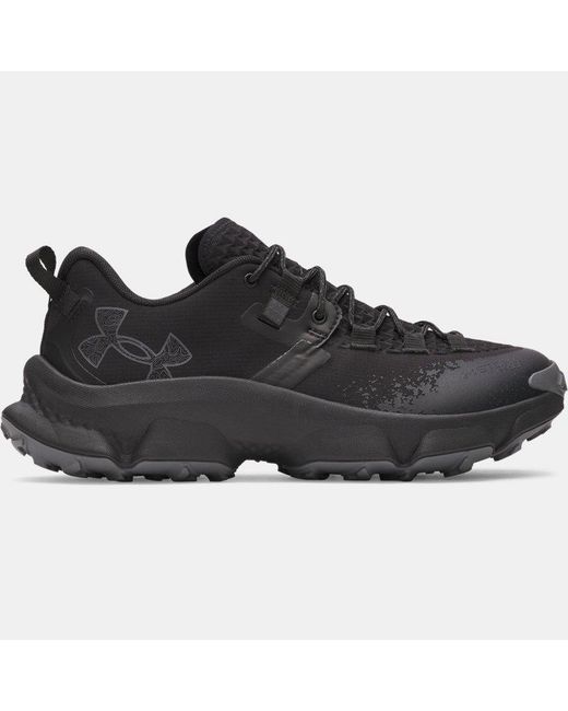 Under Armour Black Expanse Low Waterproof Trail Running Shoes Castlerock Castlerock for men