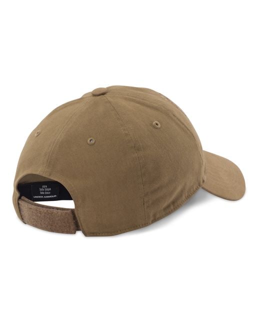 Under Armour Cotton Men's Ua Tactical Patch Cap in Brown for Men | Lyst