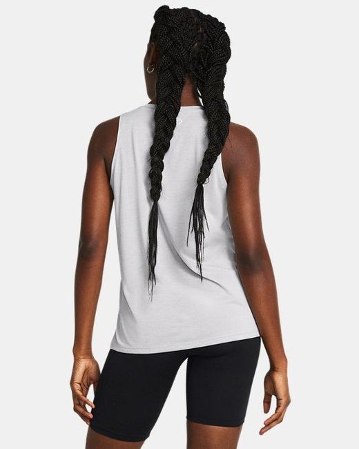 Under Armour White Tech Twist
Tanktop Für Damen Halo Weiß Weiß