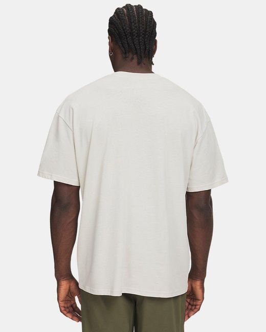Under Armour White Ua Heavyweight Metal Logo Short Sleeve for men