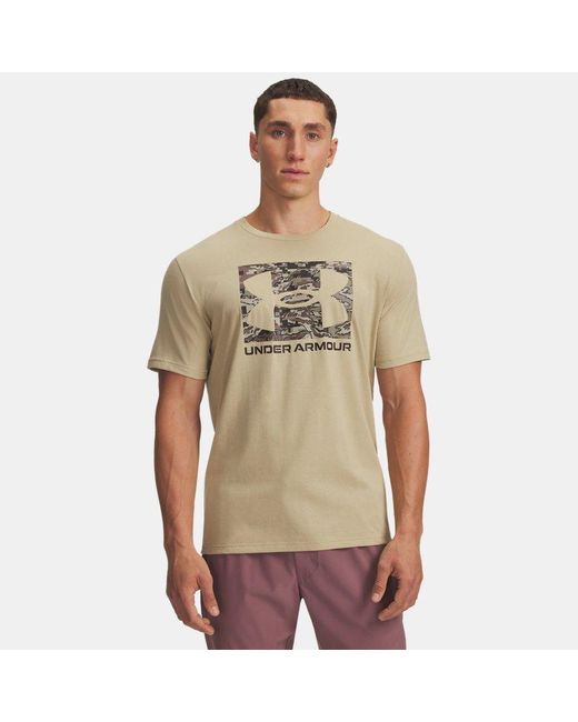 Under Armour Black Camo Box T-Shirt for men