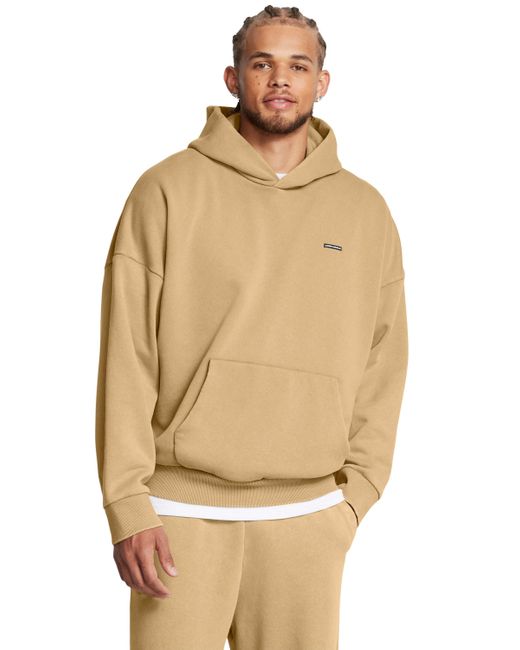 Under Armour Ua Icon Heavyweight Fleece Wash Oversized Hoodie in